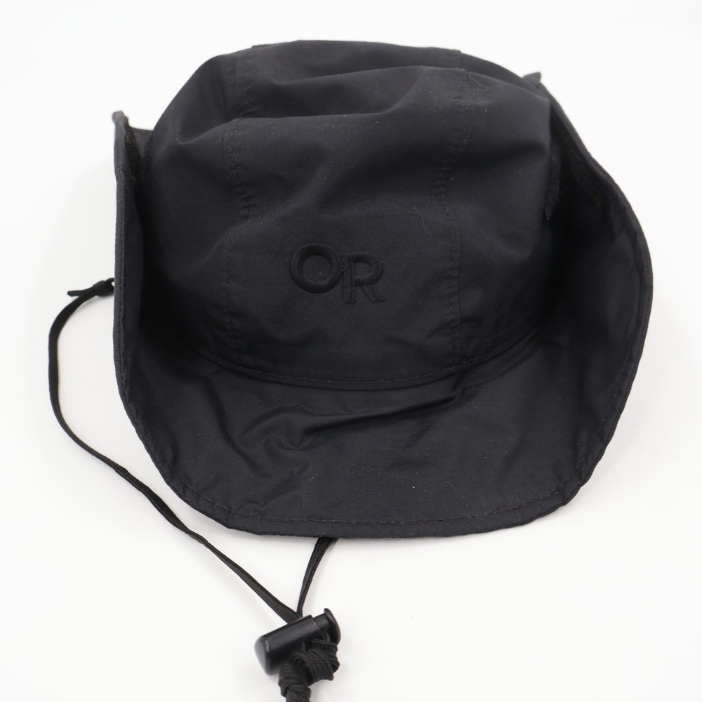 Outdoor Research Seattle Sombrero Hat Mens Large Black GORE-TEX Rain Wide Brim - Picture 12 of 12
